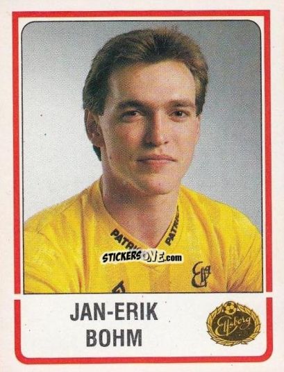 Figurina Jan-Erik Bohm - Fotboll 86. Allsvenskan och Division 2 n. 85 - Panini