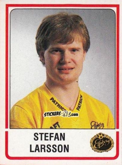 Figurina Stefan Larsson - Fotboll 86. Allsvenskan och Division 2 n. 93 - Panini