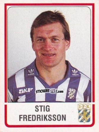 Figurina Stig Fredriksson - Fotboll 86. Allsvenskan och Division 2 n. 103 - Panini