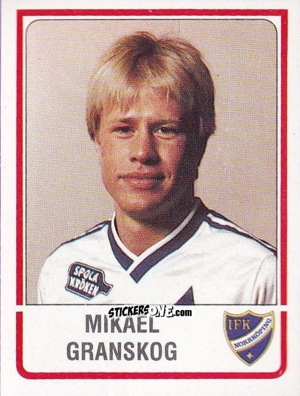 Sticker Mikael Granskog - Fotboll 86. Allsvenskan och Division 2 n. 122 - Panini