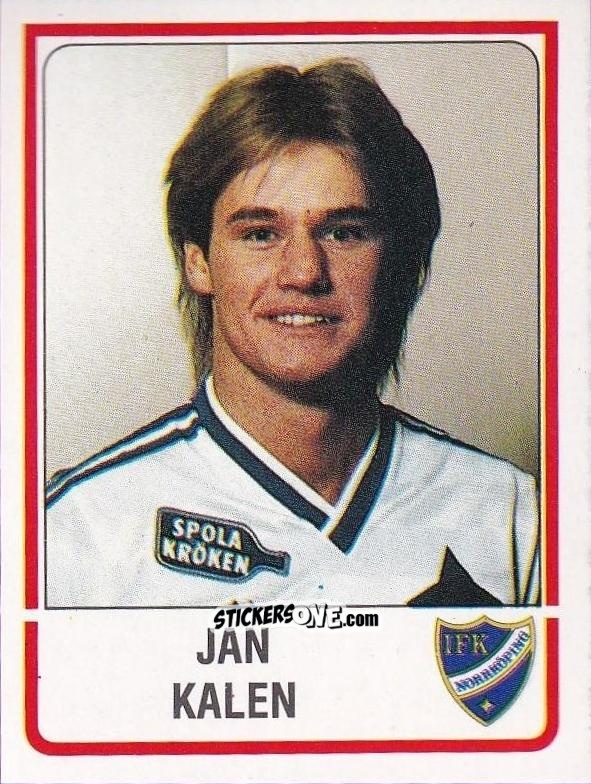 Sticker Jan Kalen - Fotboll 86. Allsvenskan och Division 2 n. 123 - Panini