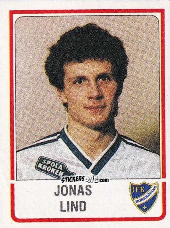 Sticker Jonas Lind - Fotboll 86. Allsvenskan och Division 2 n. 128 - Panini