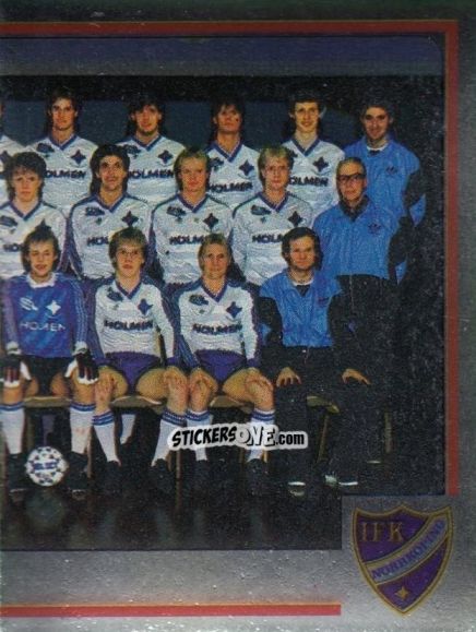 Sticker Team Puzzle - Fotboll 86. Allsvenskan och Division 2 n. 137 - Panini