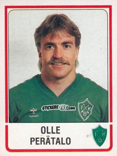 Cromo Olle Perätalo - Fotboll 86. Allsvenskan och Division 2 n. 161 - Panini