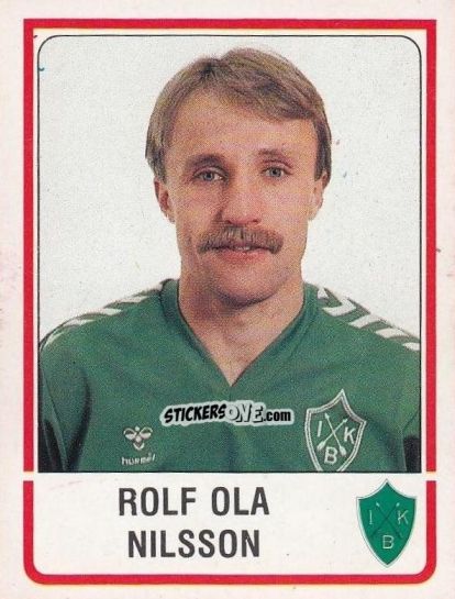 Sticker Rolf Ola Nilsson - Fotboll 86. Allsvenskan och Division 2 n. 164 - Panini