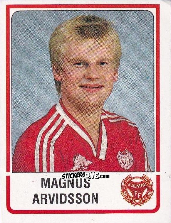 Cromo Magnus Arvidsson - Fotboll 86. Allsvenskan och Division 2 n. 178 - Panini