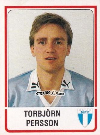 Figurina Torbjörn Persson - Fotboll 86. Allsvenskan och Division 2 n. 198 - Panini