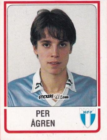 Figurina Per Ågren - Fotboll 86. Allsvenskan och Division 2 n. 199 - Panini