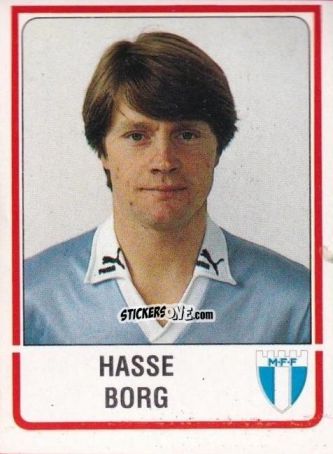 Sticker Hasse Borg - Fotboll 86. Allsvenskan och Division 2 n. 200 - Panini