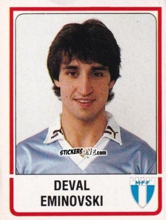 Figurina Deval Eminovski - Fotboll 86. Allsvenskan och Division 2 n. 201 - Panini