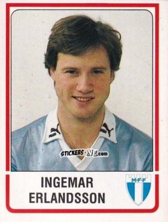 Figurina Ingemar Erlandsson - Fotboll 86. Allsvenskan och Division 2 n. 202 - Panini