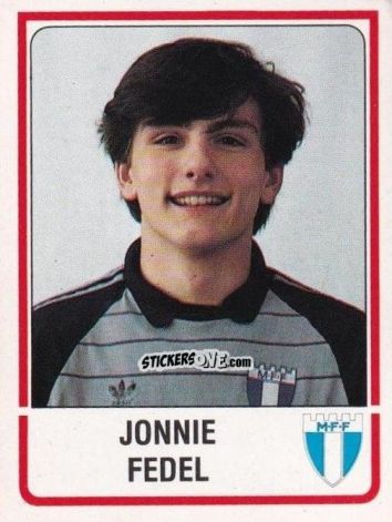 Figurina Jonnie Fedel - Fotboll 86. Allsvenskan och Division 2 n. 208 - Panini