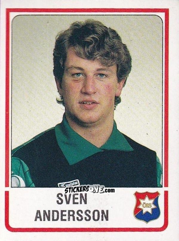 Cromo Sven Andersson - Fotboll 86. Allsvenskan och Division 2 n. 213 - Panini