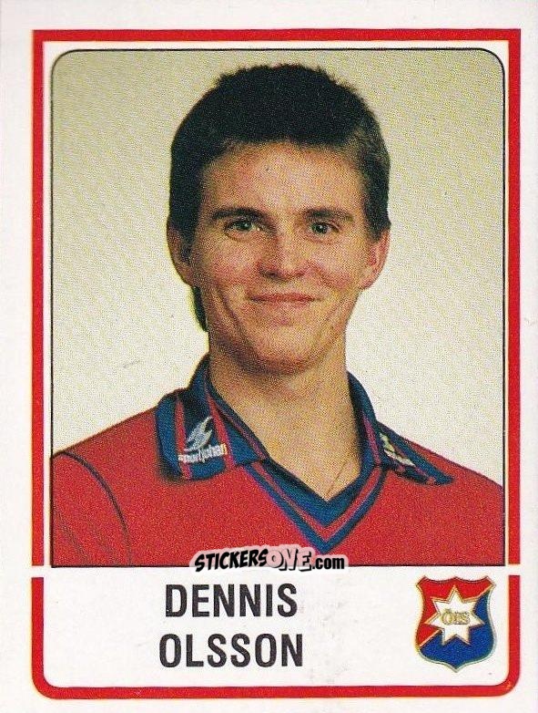 Cromo Dennis Olsson - Fotboll 86. Allsvenskan och Division 2 n. 218 - Panini