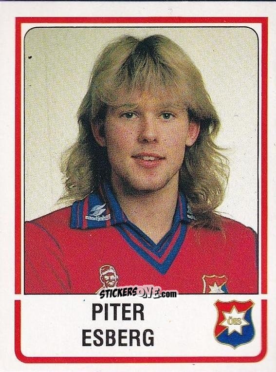 Cromo Piter Esberg - Fotboll 86. Allsvenskan och Division 2 n. 219 - Panini
