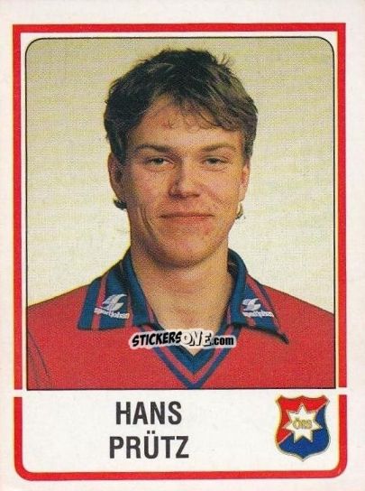 Figurina Hans Prütz - Fotboll 86. Allsvenskan och Division 2 n. 221 - Panini