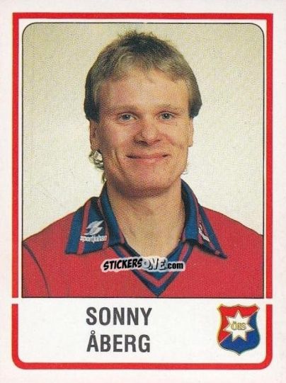Figurina Sonny Åberg - Fotboll 86. Allsvenskan och Division 2 n. 223 - Panini