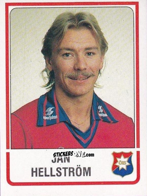 Cromo Jan Hellström - Fotboll 86. Allsvenskan och Division 2 n. 224 - Panini