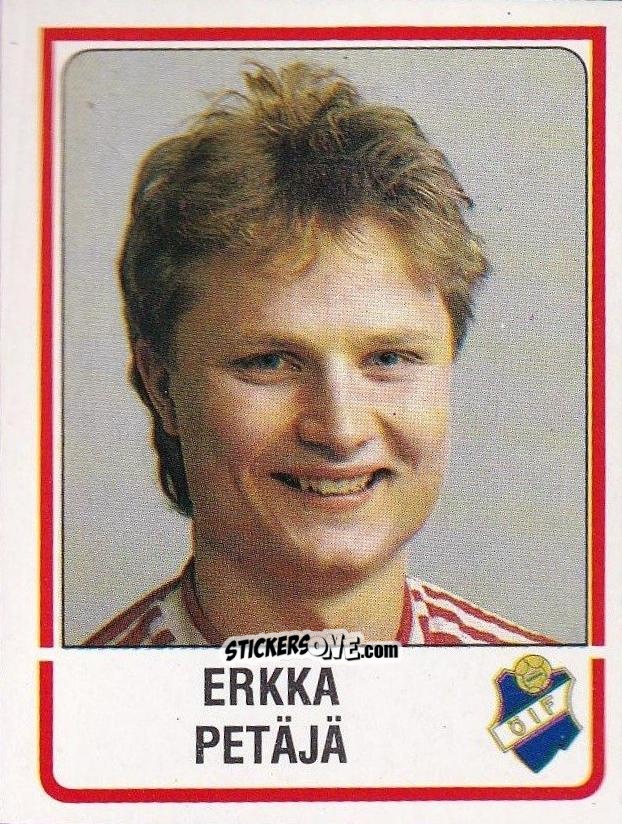 Cromo Erkka Petäjä - Fotboll 86. Allsvenskan och Division 2 n. 234 - Panini