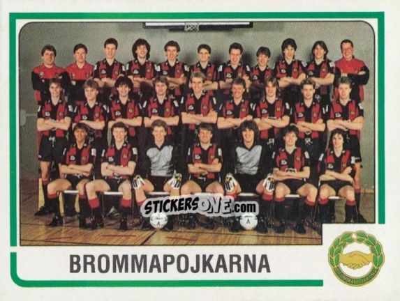 Cromo Team - Fotboll 86. Allsvenskan och Division 2 n. 249 - Panini