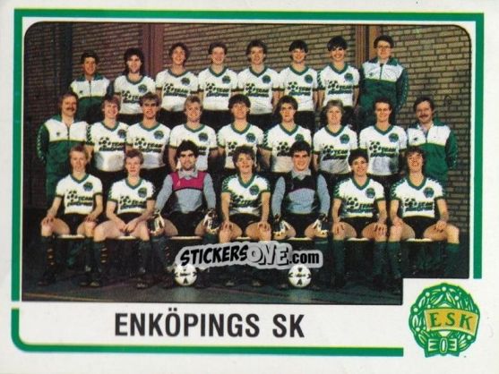 Figurina Team - Fotboll 86. Allsvenskan och Division 2 n. 254 - Panini