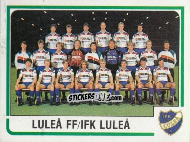 Figurina Team - Fotboll 86. Allsvenskan och Division 2 n. 259 - Panini