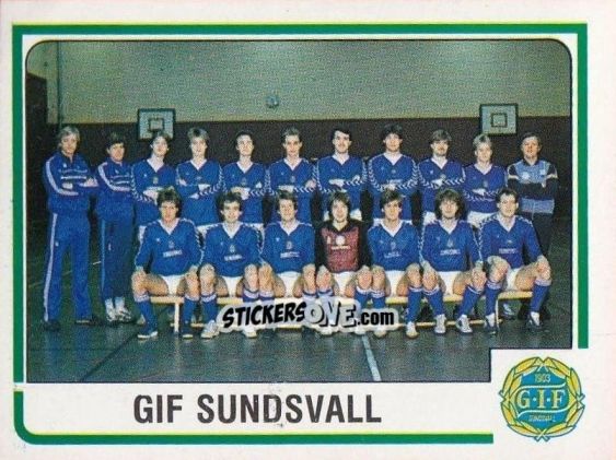Figurina Team - Fotboll 86. Allsvenskan och Division 2 n. 267 - Panini
