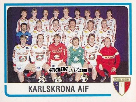 Sticker Team - Fotboll 86. Allsvenskan och Division 2 n. 288 - Panini
