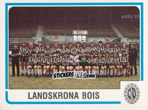 Sticker Team - Fotboll 86. Allsvenskan och Division 2 n. 289 - Panini