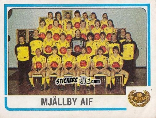 Sticker Team - Fotboll 86. Allsvenskan och Division 2 n. 294 - Panini