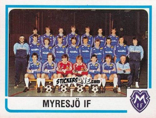 Cromo Team - Fotboll 86. Allsvenskan och Division 2 n. 296 - Panini