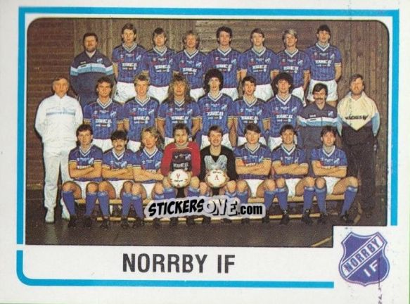 Figurina Team - Fotboll 86. Allsvenskan och Division 2 n. 297 - Panini