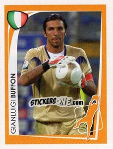 Sticker Gianluigi Buffon - UEFA Euro 2008. McDonald's n. 5 - Panini