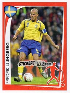 Cromo Fredrik Ljungberg - UEFA Euro 2008. McDonald's - Panini