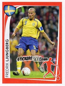 Sticker Fredrik Ljungberg - UEFA Euro 2008. McDonald's n. 7 - Panini