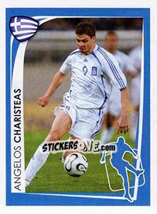 Cromo Angelos Charisteas - UEFA Euro 2008. McDonald's - Panini