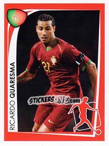 Sticker Ricardo Quaresma - UEFA Euro 2008. McDonald's n. 10 - Panini