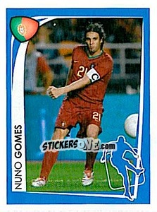 Sticker Nuno Gomes - UEFA Euro 2008. McDonald's n. 12 - Panini
