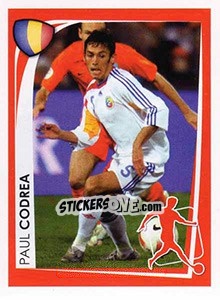 Sticker Paul Codrea - UEFA Euro 2008. McDonald's n. 16 - Panini