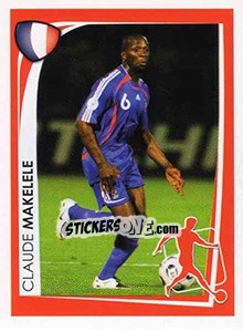 Sticker Claude Makelele - UEFA Euro 2008. McDonald's n. 20 - Panini