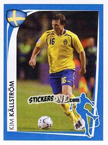 Sticker Kim Källström - UEFA Euro 2008. McDonald's n. 26 - Panini