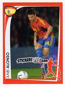Sticker Xabi Alonso - UEFA Euro 2008. McDonald's n. 30 - Panini