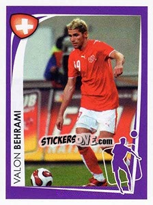Sticker Valon Behrami - UEFA Euro 2008. McDonald's - Panini