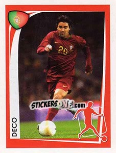 Figurina Deco - UEFA Euro 2008. McDonald's n. 36 - Panini