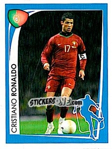 Sticker Cristiano Ronaldo - UEFA Euro 2008. McDonald's n. 42 - Panini