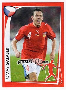 Sticker Tomas Galasek - UEFA Euro 2008. McDonald's n. 46 - Panini
