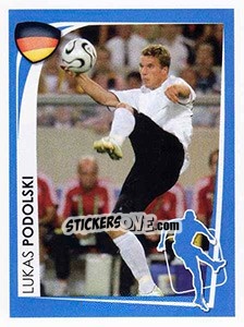 Cromo Lukas Podolski - UEFA Euro 2008. McDonald's - Panini