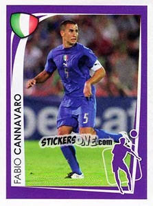 Sticker Fabio Cannavaro - UEFA Euro 2008. McDonald's n. 56 - Panini