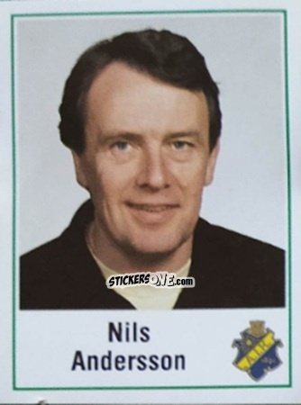 Figurina Nils Andersson - Fotboll 87. Allsvenskan och Division 1 n. 2 - Panini