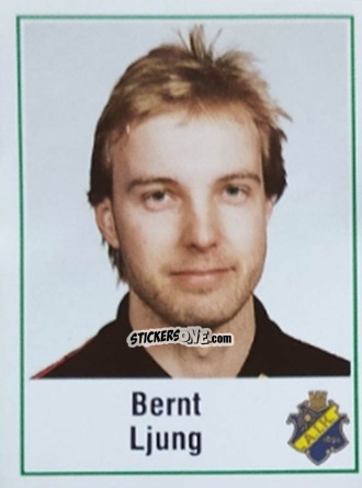 Figurina Bernt Ljung - Fotboll 87. Allsvenskan och Division 1 n. 3 - Panini